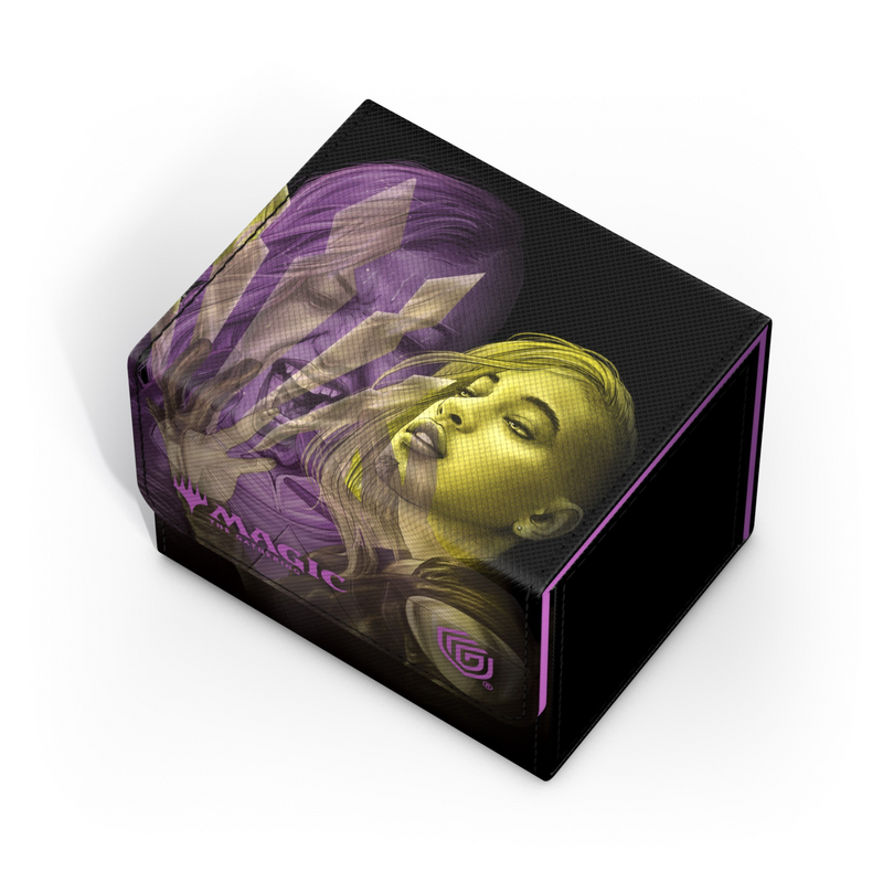 Ultimate Guard: Xenoskin Sidewinder 100+ Deck Box - Duskmourn: House of Horror - Niko, Light of Hope