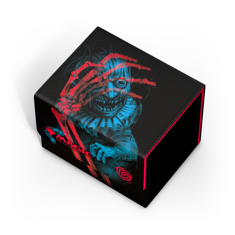 Ultimate Guard: Xenoskin Sidewinder 100+ Deck Box - Duskmourn: House of Horror - Marvin, Murderous Mimic