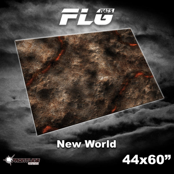 FLG Neoprene Wargaming Mats: New World - 44" x 60"