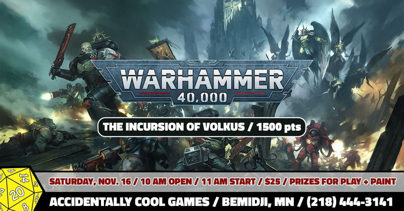 ACG Event - 40k Event **In-Store Event** (11/14/24)