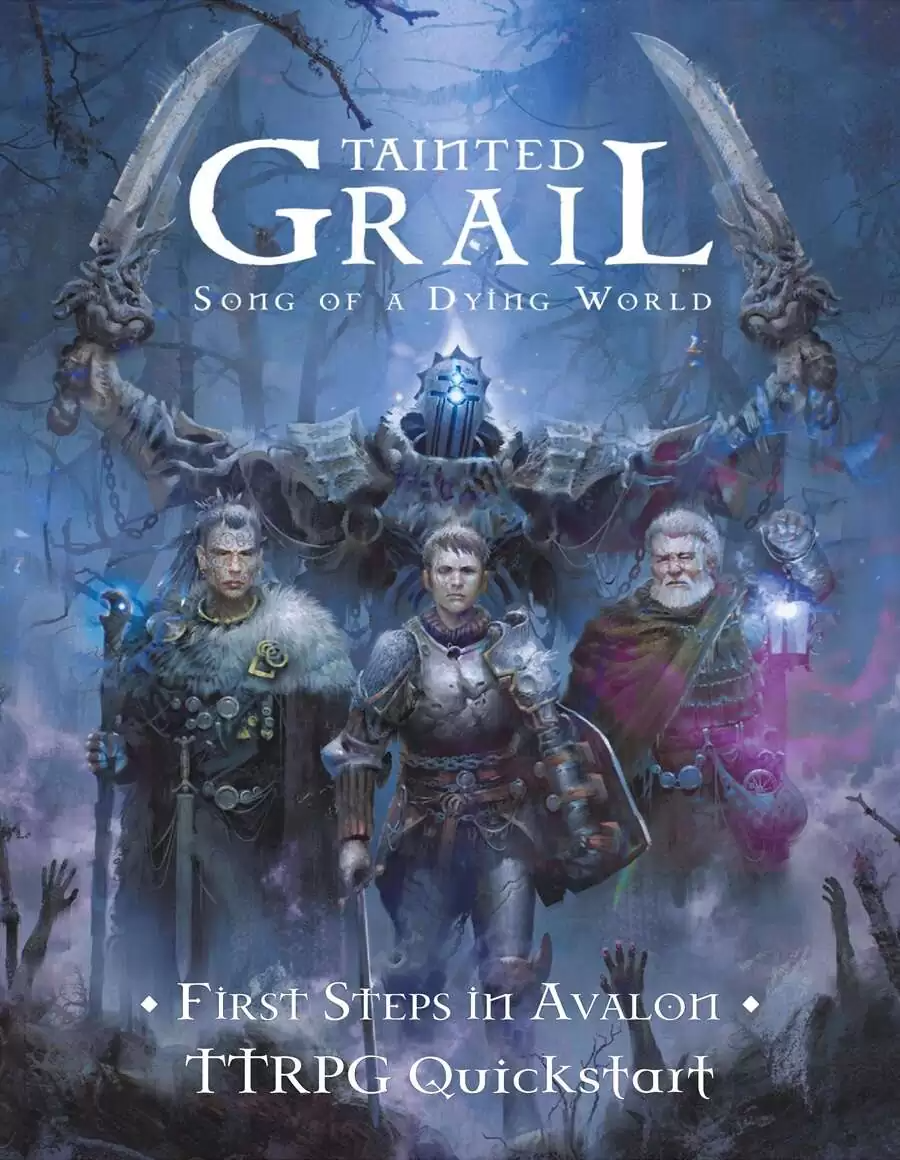 Tainted Grail RPG - Song of a Dying World Quickstart [Softcover]