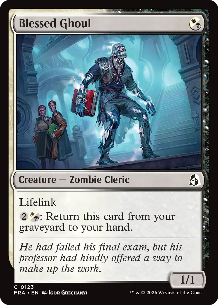 Blessed Ghoul [Reality Fracture]