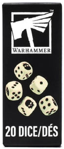 Warhammer Dice : Set of 20 D6 Dice