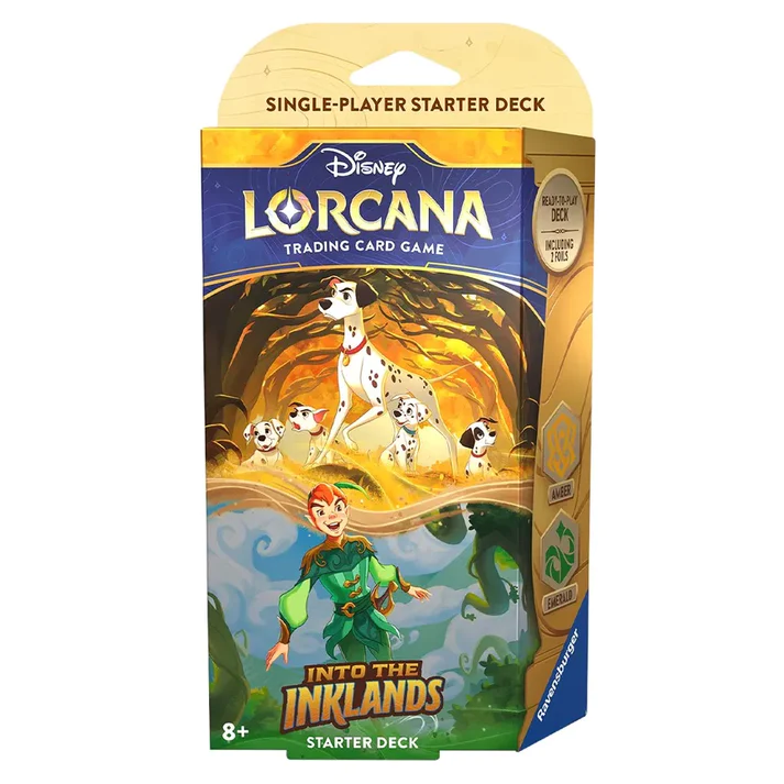 Disney Lorcana TCG: Into the Inklands - Starter Decks (Amber/Emerald)