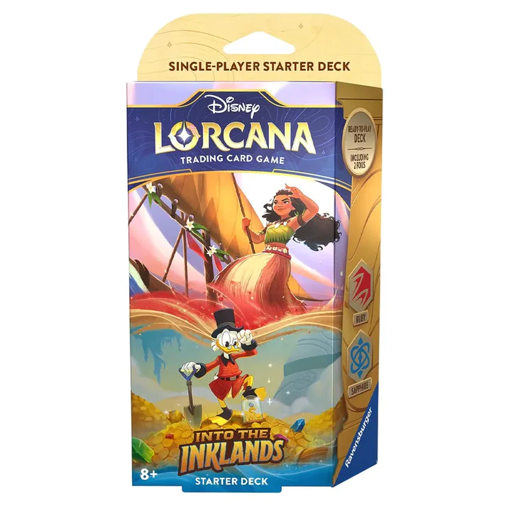 Disney Lorcana TCG: Into the Inklands - Starter Decks (Sapphire/Ruby)