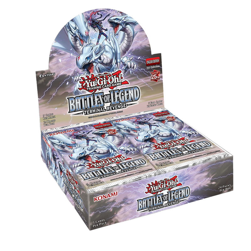 Yu-Gi-Oh! TCG: Battles of Legend - Terminal Revenge Booster Box Yu-Gi-Oh! TCG: Battles of Legend - Terminal Revenge Booster Box