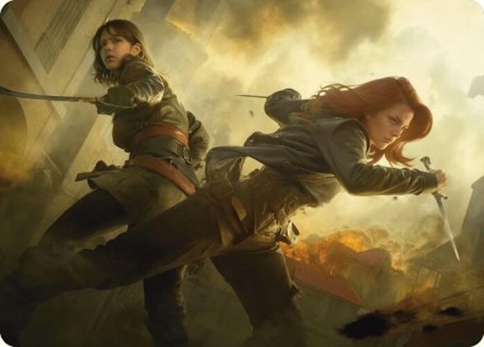 Mary Read and Anne Bonny Art Card [Assassin's Creed Art Series]