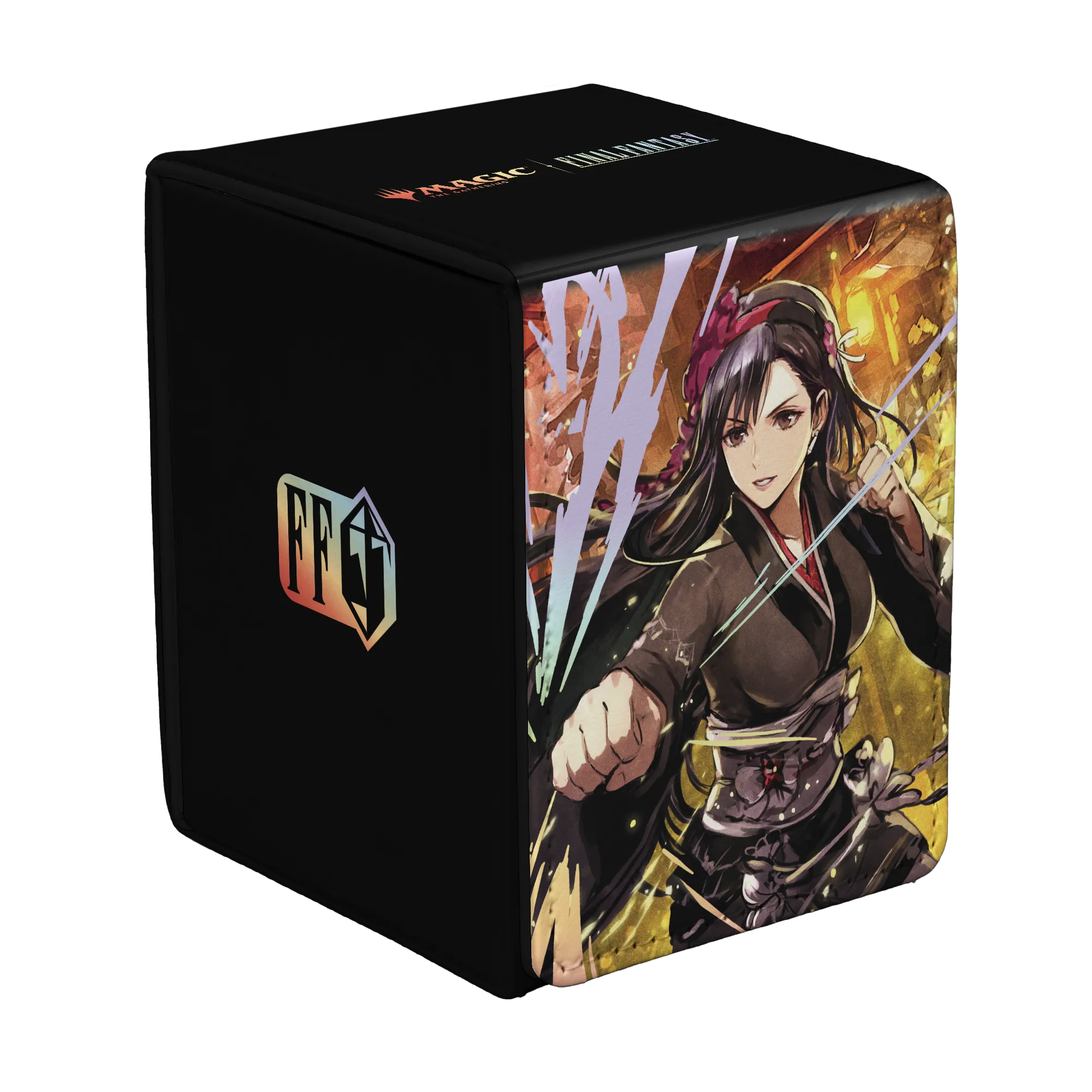 Ultra PRO | Magic: The Gathering - Tifa Lockhart  - Alcove Flip Premium Deck Box