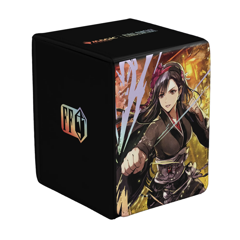 Ultra PRO | Magic: The Gathering - Tifa Lockhart  - Alcove Flip Premium Deck Box