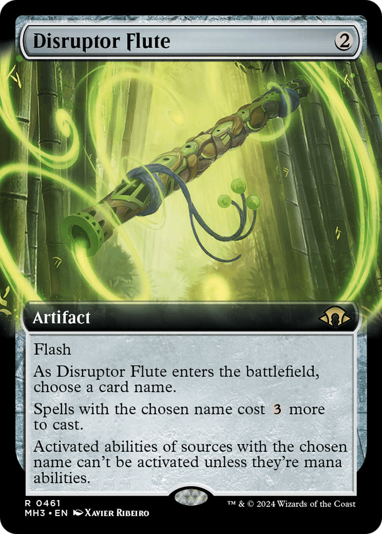 Disruptor Flute (Extended Art) [Modern Horizons 3]