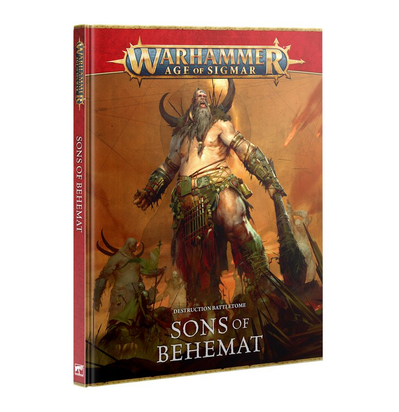 Destruction Battletome: Sons of Behemat (4th Edition) [Hardcover]