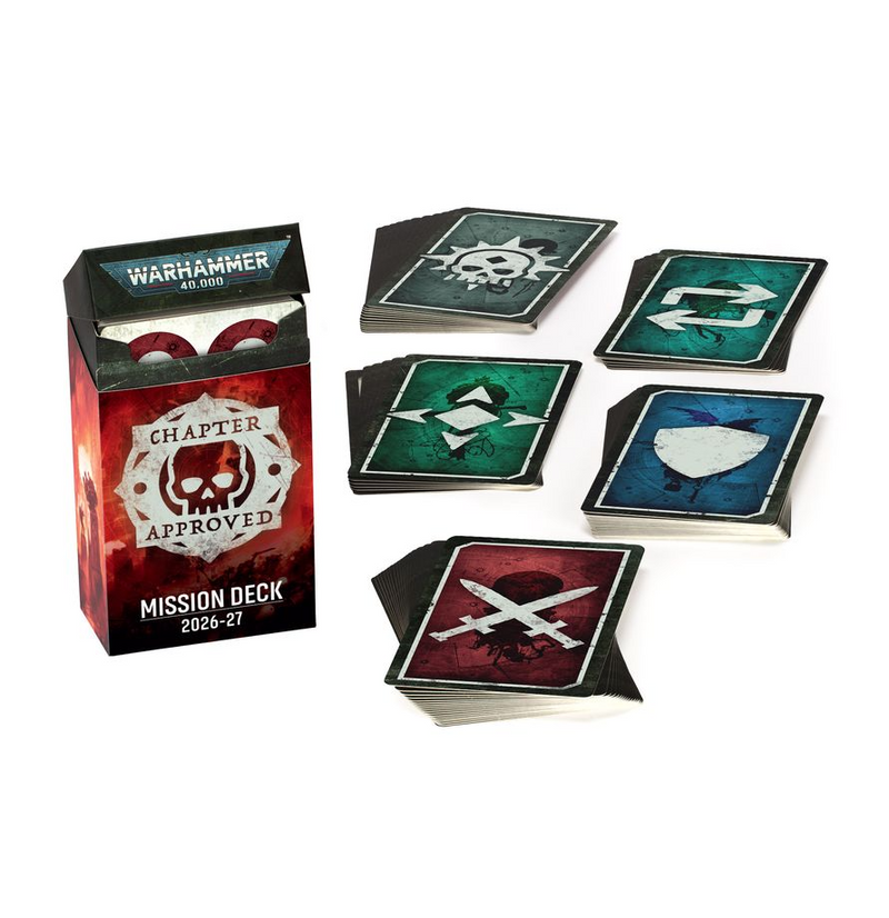 Warhammer 40,000 Chapter Approved Mission Deck [2026-2027] (PRESALE 06/27/26)
