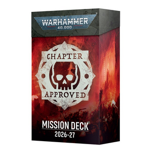 Warhammer 40,000 Chapter Approved Mission Deck [2026-2027] (PRESALE 06/27/26)