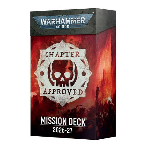 Warhammer 40,000 Chapter Approved Mission Deck [2026-2027] (PRESALE 06/27/26)