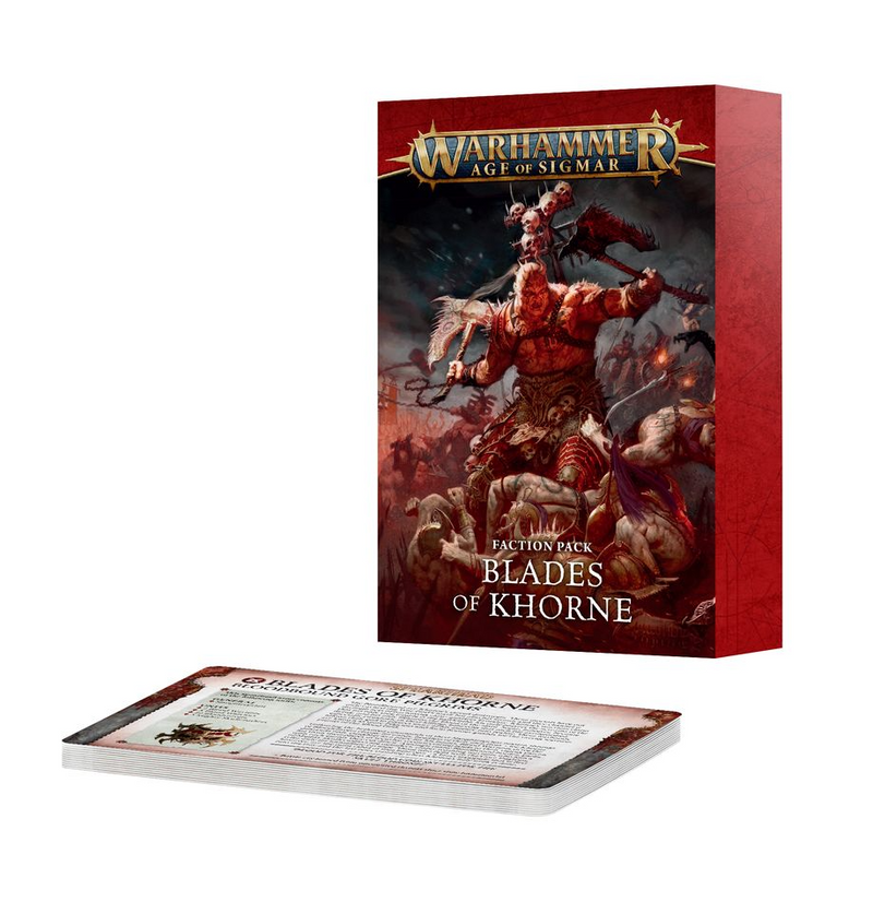 Warhammer Age of Sigmar: Faction Pack - Blades of Khorne