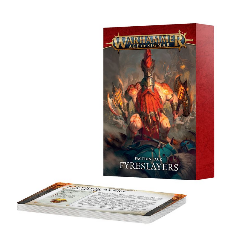 Warhammer Age of Sigmar: Faction Pack - Fyreslayers