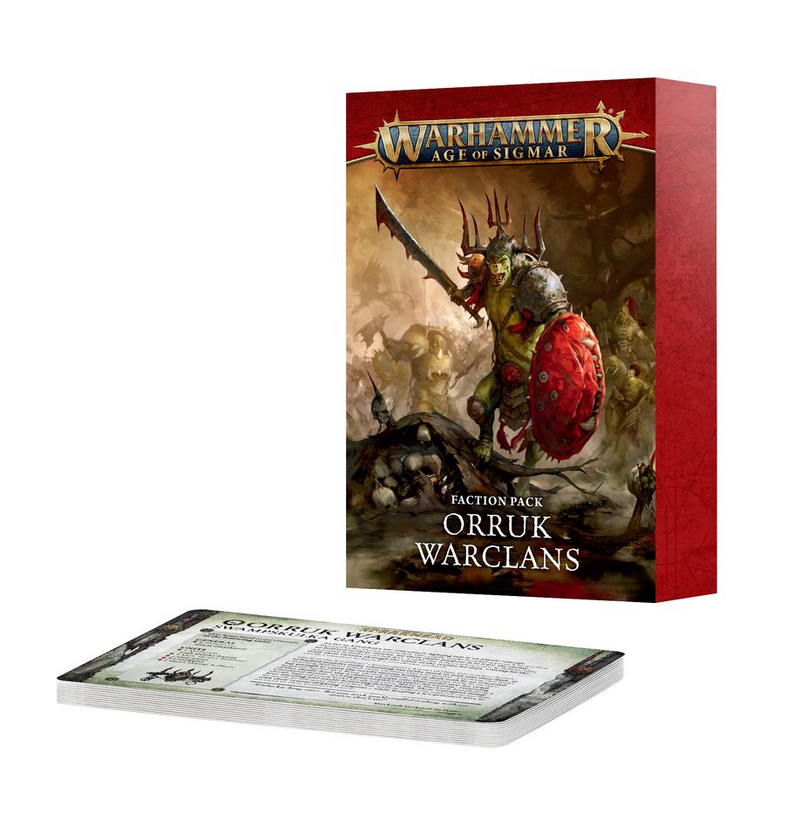 Warhammer Age of Sigmar: Faction Pack - Orruk Warclans