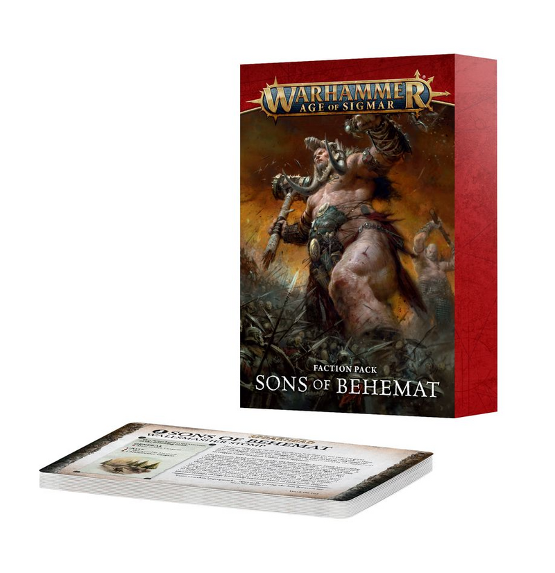 Warhammer Age of Sigmar: Faction Pack - Sons of Behemat