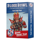 Blood Bowl: Chaos Dwarf Team - Team Card Pack *OUT OF PRINT*