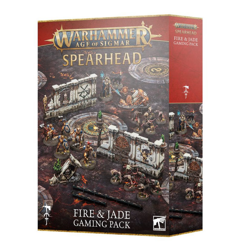 Warhammer Age of Sigmar: Fire & Jade Gaming Pack