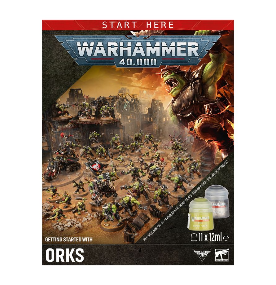 Warhammer 40,000 Getting Started with Orks (PRESALE 07/25/26)