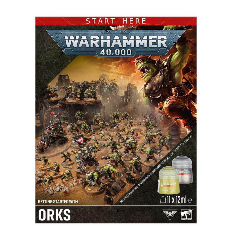 Warhammer 40,000 Getting Started with Orks (PRESALE 07/25/26)