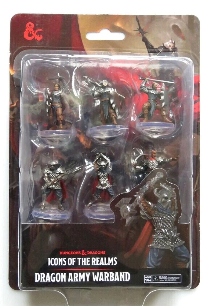 D&D Icons of the Realms: Dragonlance - Dragon Army Warband [Prepainted]
