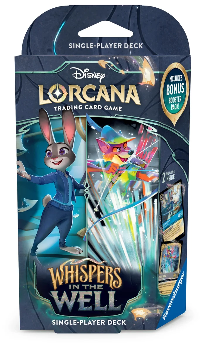 Disney Lorcana TCG: Whispers in the Well Starter Deck [Sapphire & Steel]