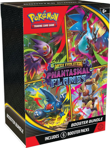 Pokémon TCG | Mega Evolution Phantasmal Flames Booster Bundle **Local Pick-Up and Purchase Only**