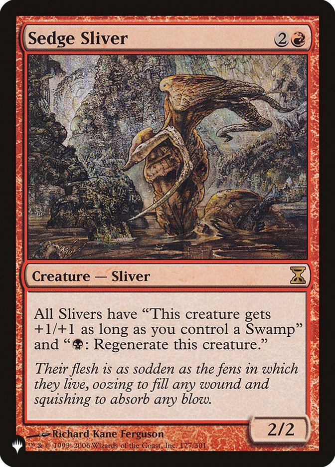 Sedge Sliver [The List]