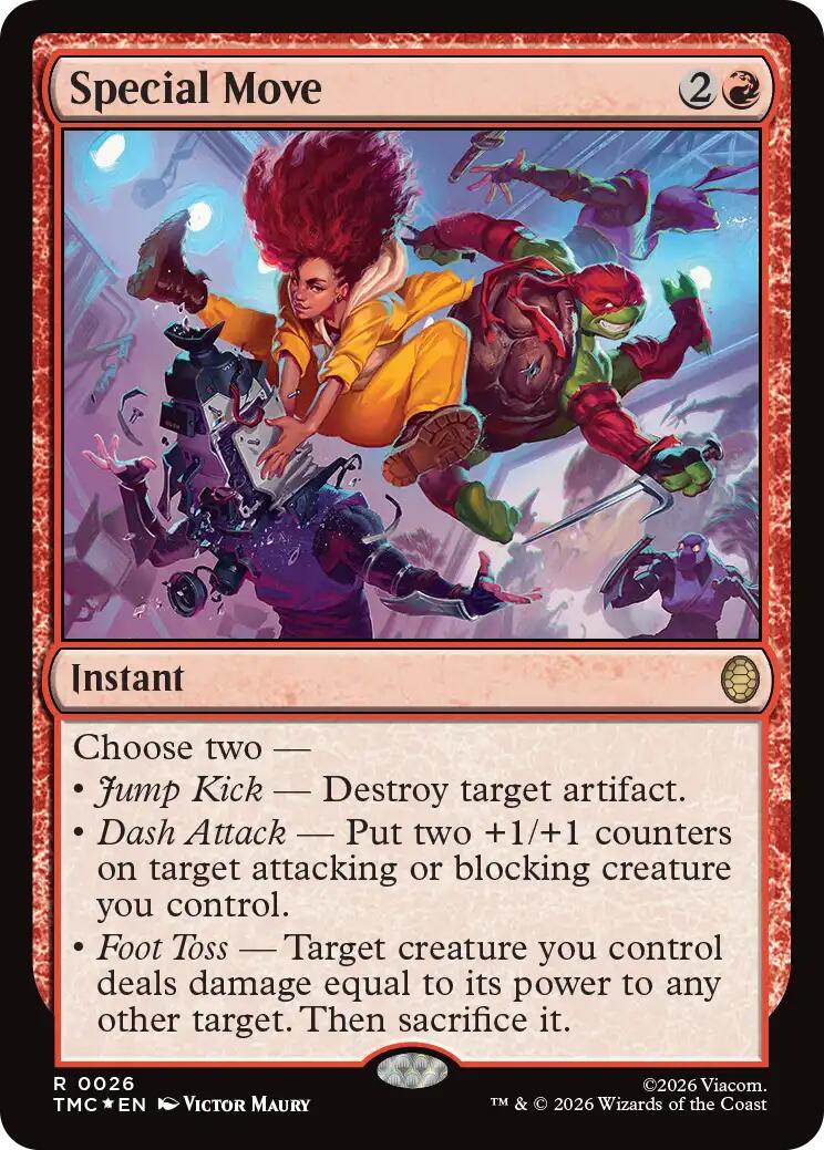 Special Move (Surge Foil) [Teenage Mutant Ninja Turtles Commander]