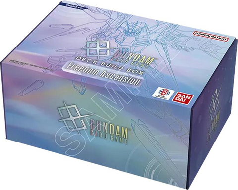 Gundam TCG Freedom Ascension Deck Build Box (SC01) **Local Pick-Up and Purchase Only**