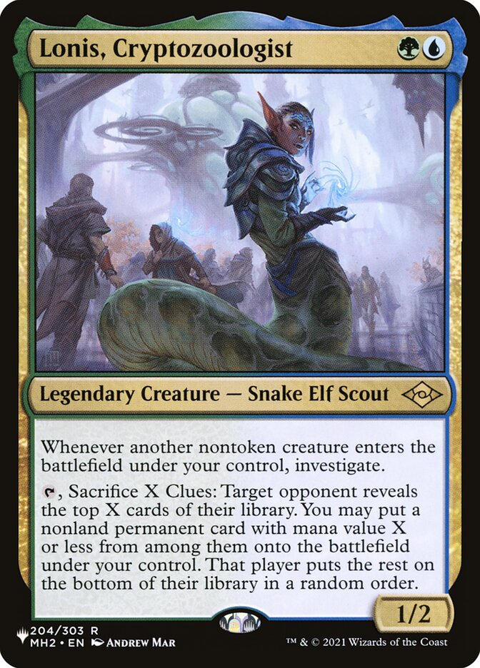 Lonis, Cryptozoologist [The List]