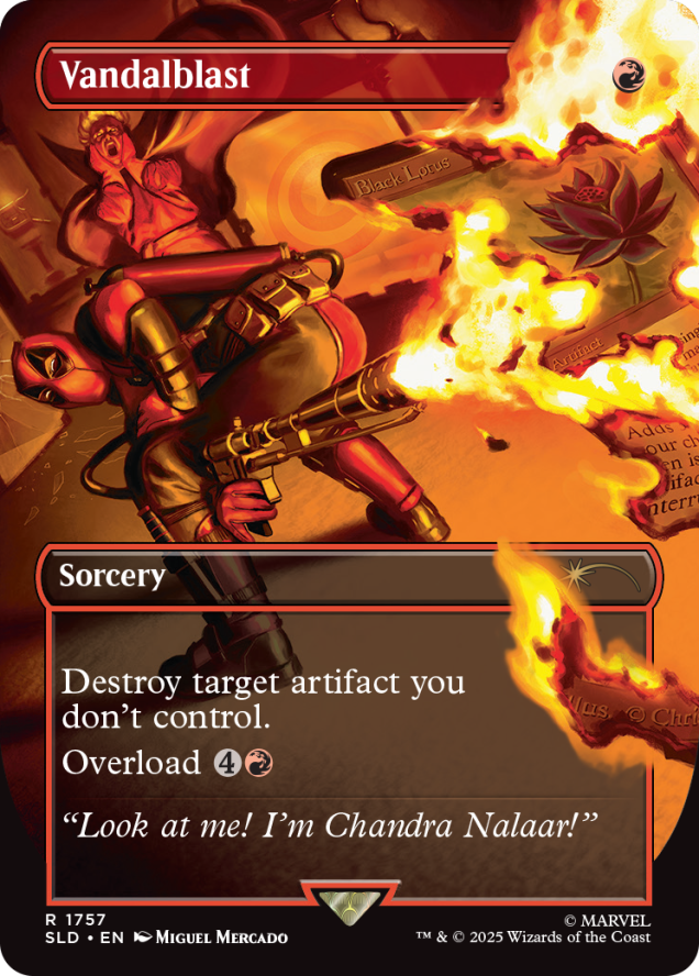 MTG Secret Lair: April Pool's Day - Marvel's Deadpool [WPN Store Exclusive]