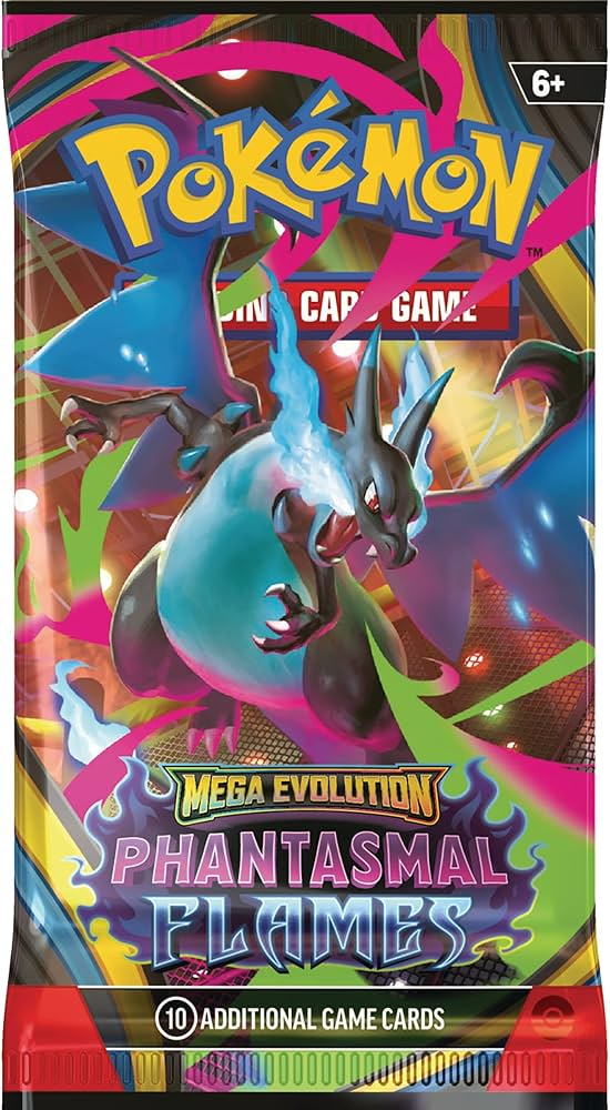 Pokmon TCG | Mega Evolution Phantasmal Flames Booster Pack **Local Pi Pokmon TCG | Mega Evolution Phantasmal Flames Booster Pack **Local Pi