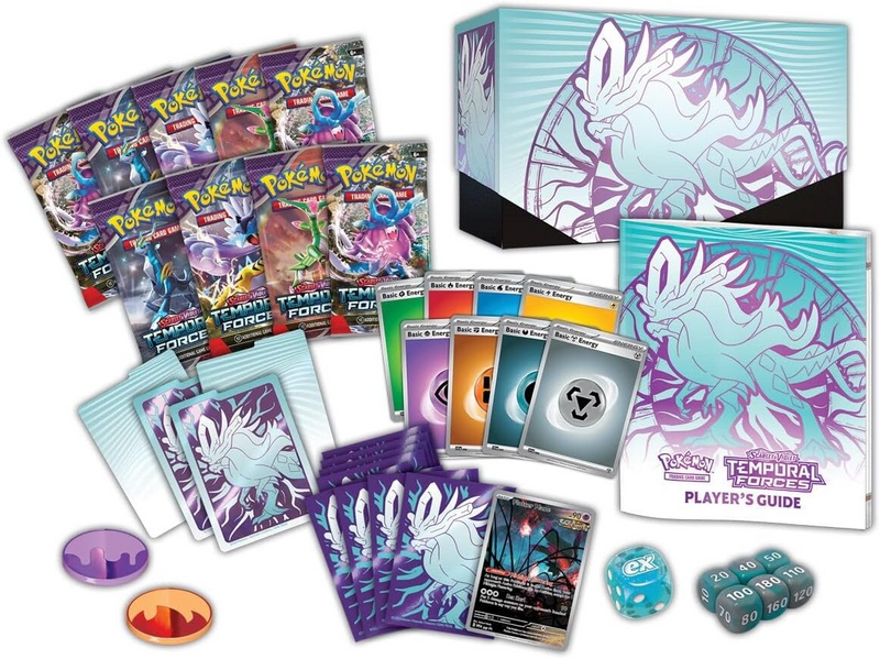 Pokémon TCG | Scarlet & Violet: Temporal Forces Elite Trainer Box (Walking Wake)