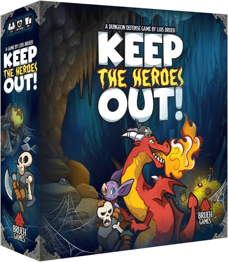 Keep the Heroes Out [Board Game]