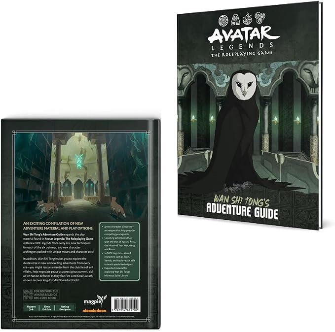 Avatar Legends RPG: Wan Shi Tongs Adventure Guide [Expansion]