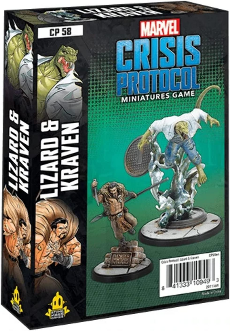 Marvel: Crisis Protocol - Lizard & Kraven