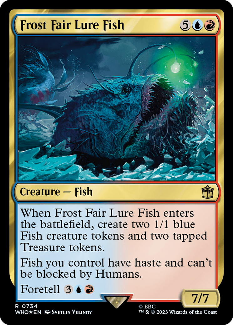 Frost Fair Lure Fish (Surge Foil) [Doctor Who]