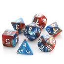 Die Hard Dice RPG Polyhedral Dice Set - Copper and Turquoise Alloy [7ct]