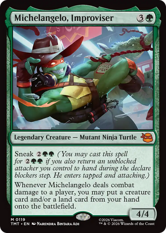Michelangelo, Improviser [Teenage Mutant Ninja Turtles]