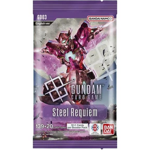 Gundam TCG Stell Requiem Booster Pack (GD03) **Local Pick-Up and Purchase Only**