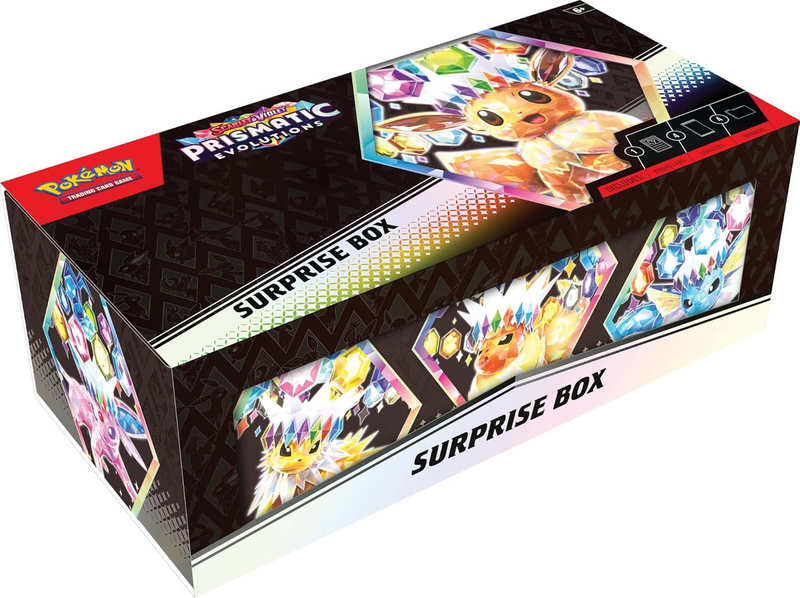 Pokémon TCG | Scarlet & Violet: Prismatic Evolutions - Surprise Box  **In-Store Pick-Up and Purchase Only**