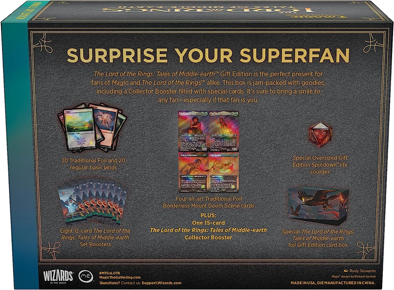 MTG The Lord of the Rings: Tales of Middle Earth - Bundle: Gift Editio MTG The Lord of the Rings: Tales of Middle Earth - Bundle: Gift Editio