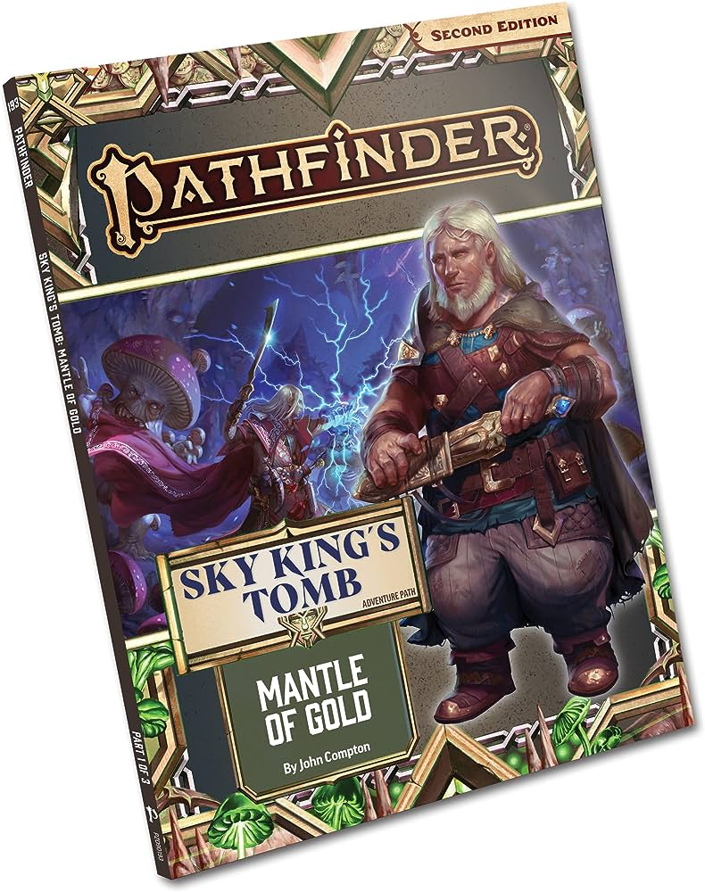 Pathfinder RPG Adventure (P2): Sky King's Tomb : Mantle of Gold [Softcover]