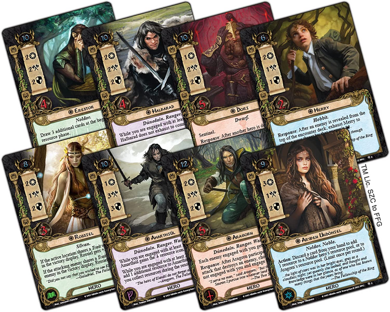 The Lord of the Rings TCG: Angmar Awakened - Hero Expansion [Expansion Game]