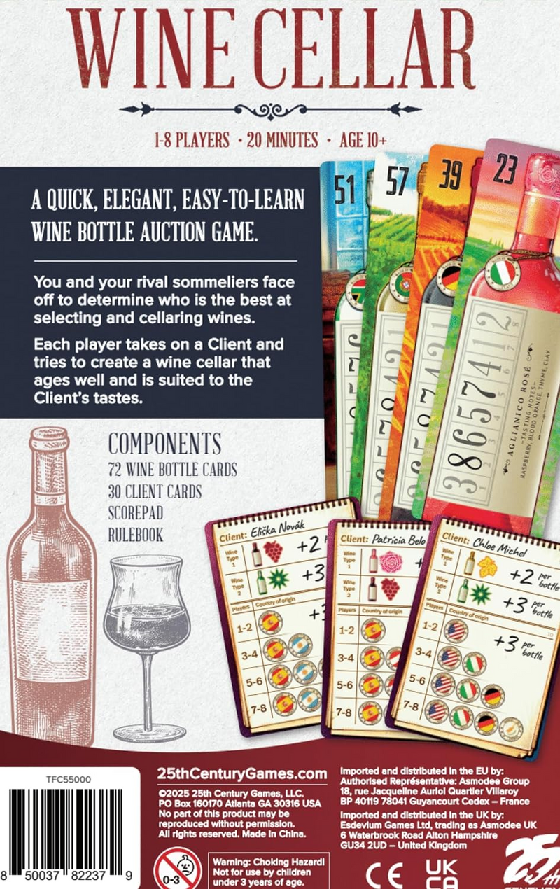 Wine Cellar [Board Game]