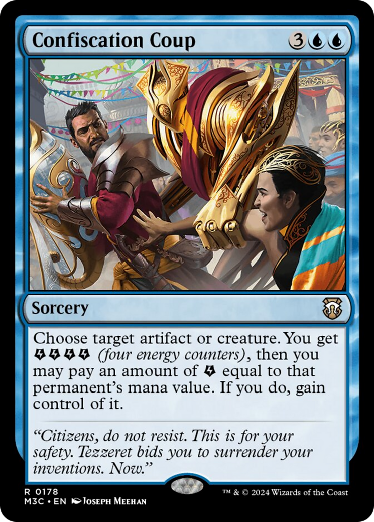 Confiscation Coup [Modern Horizons 3 Commander]