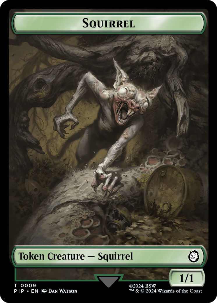 mtg radiation cards Stainless Steel Token Alfies Adventure collection. Radiation Counter